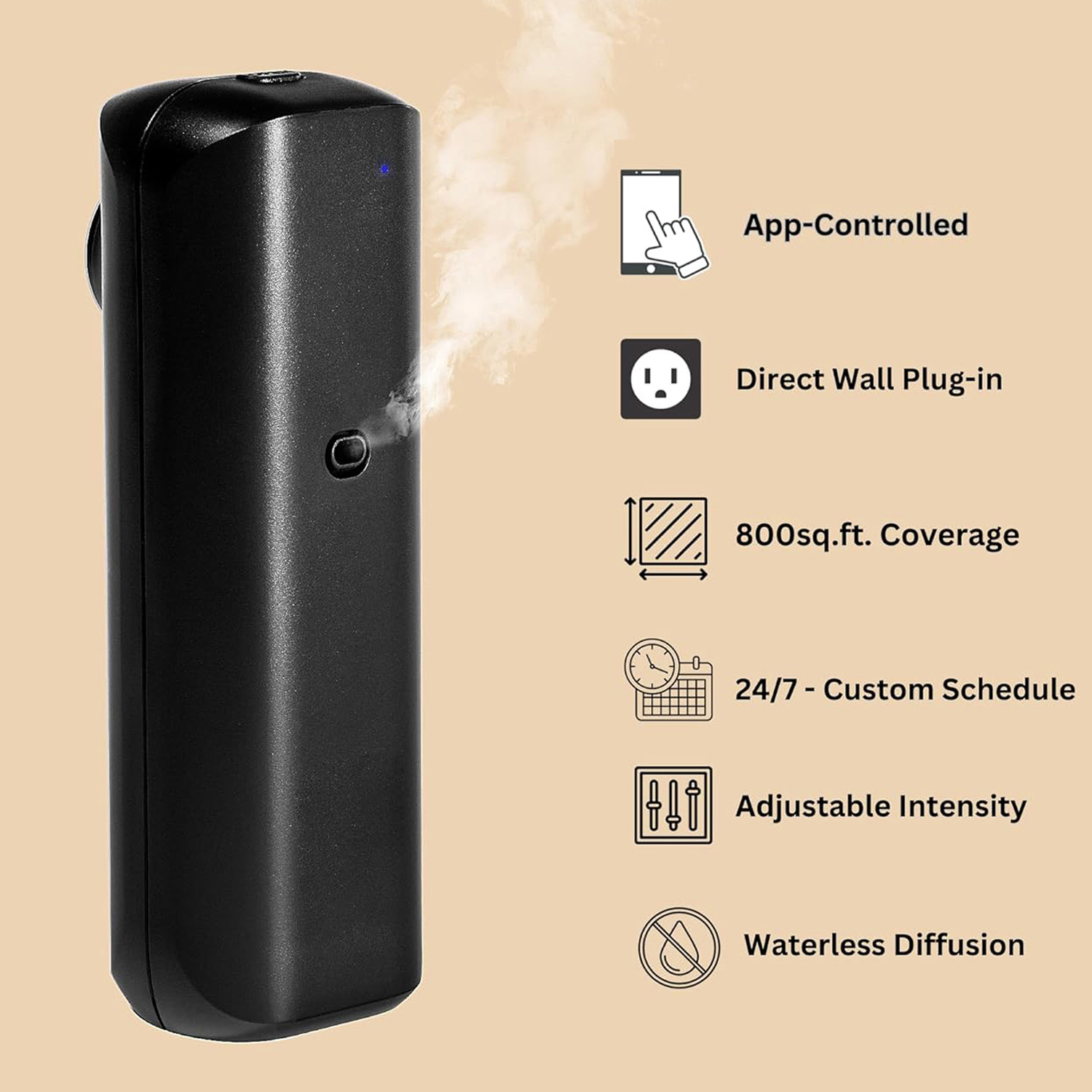Perfume Home Fragrance - Fragrance Diffuser Toilet Automatic Air Freshener
