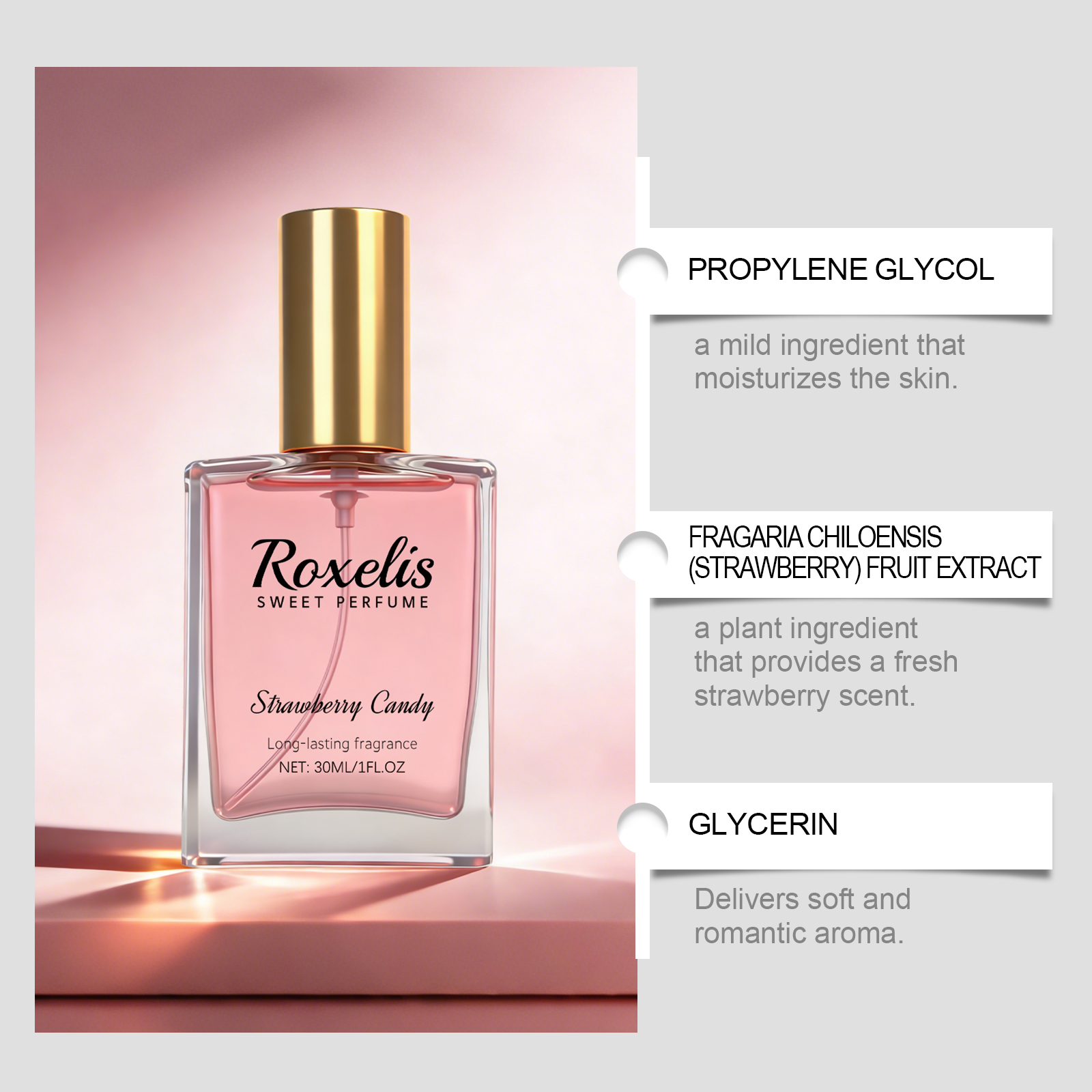 Strawberry Candy Sweet Fragran – обзор и цена You Perfume Fragrance