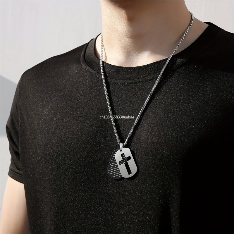 Engraved Prayer Dogtag Necklac – обзор и цена Perfume Zara