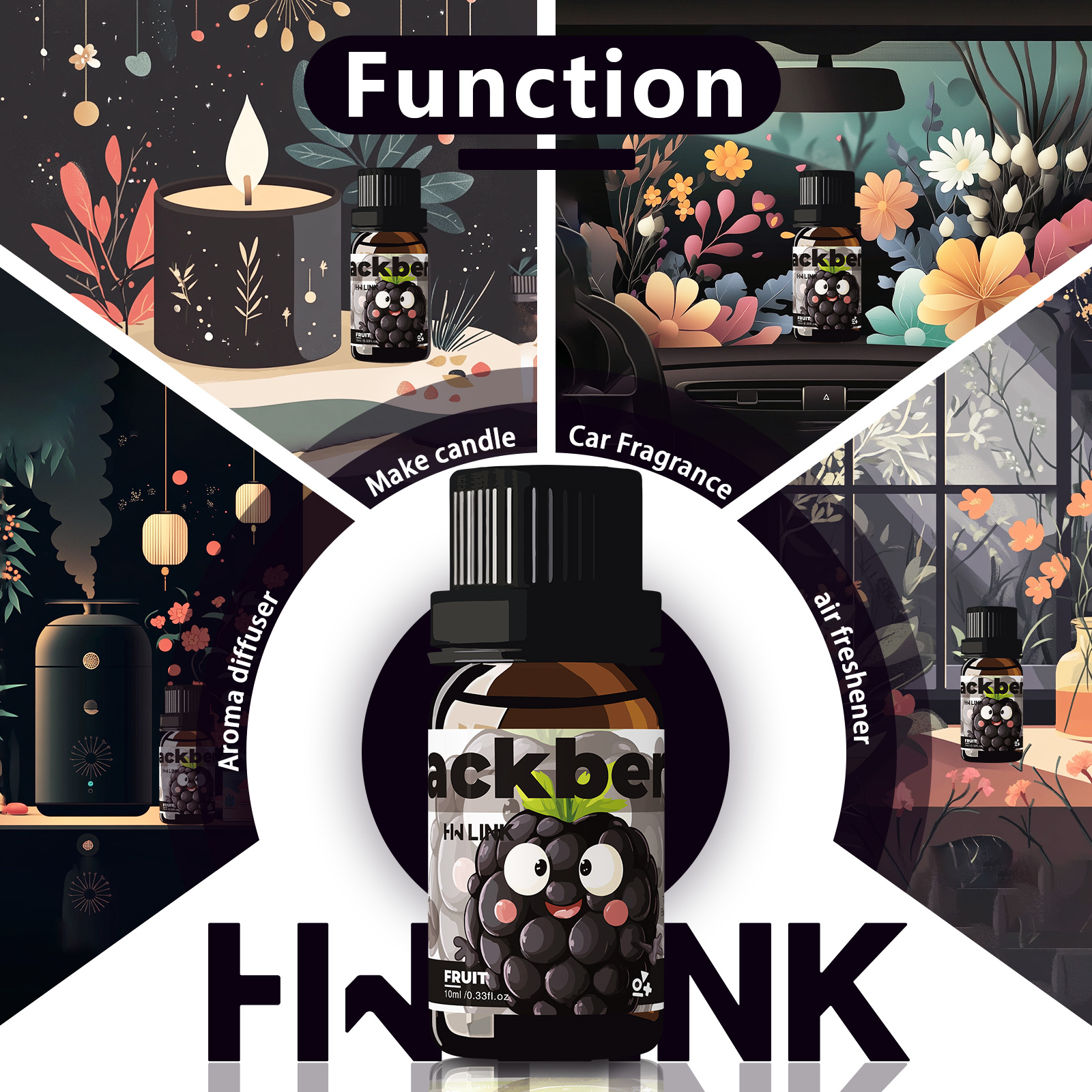 Blackberry Essential Oil Black – обзор и цена Perfume Fragrance Essential Oil