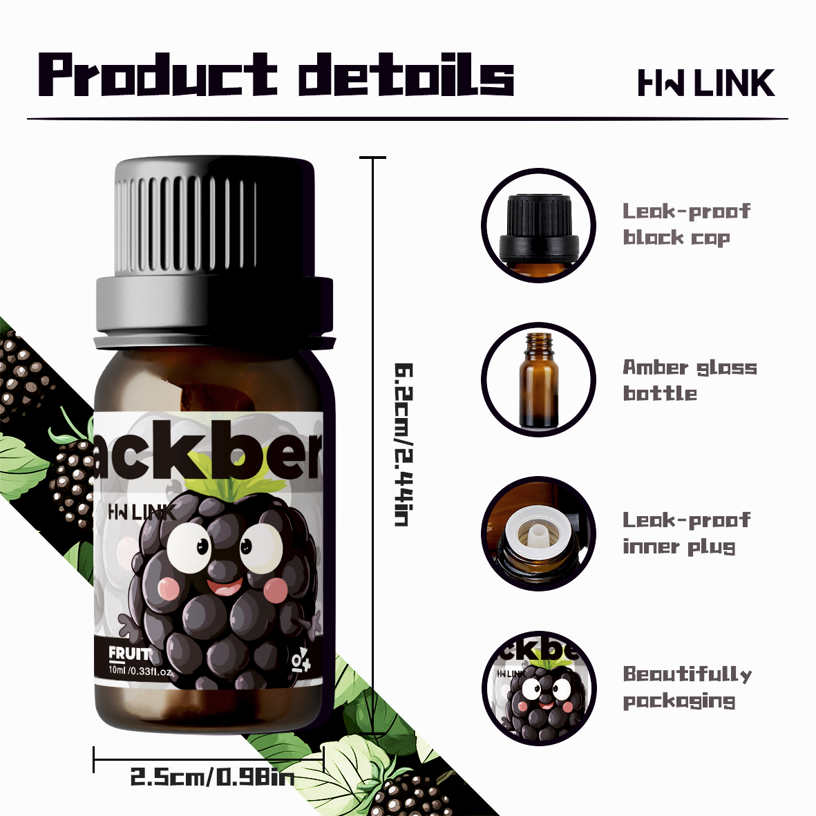 Blackberry Essential Oil Black – обзор и цена Perfume Fragrance Essential Oil