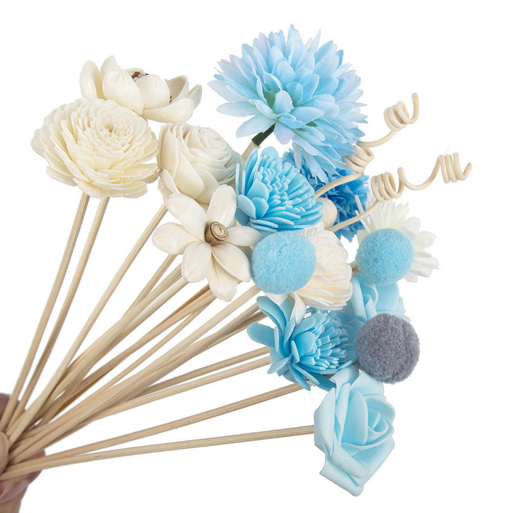 19pcs Bule Artificial Flower R – обзор и цена Perfume Fragrance Stick
