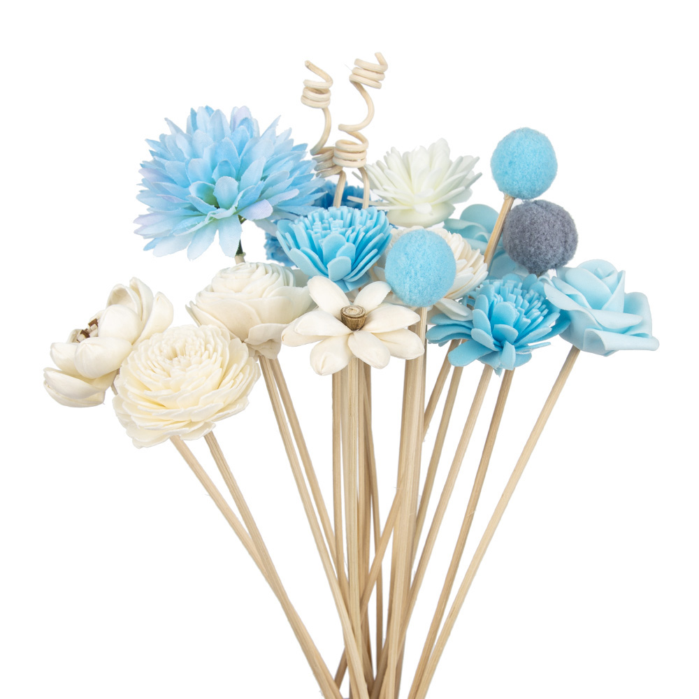 19pcs Bule Artificial Flower R – обзор и цена Perfume Fragrance Stick