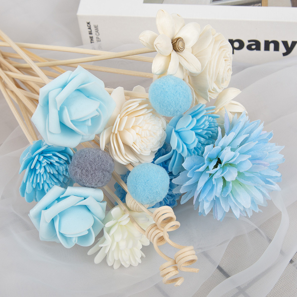 19pcs Bule Artificial Flower R – обзор и цена Perfume Fragrance Stick