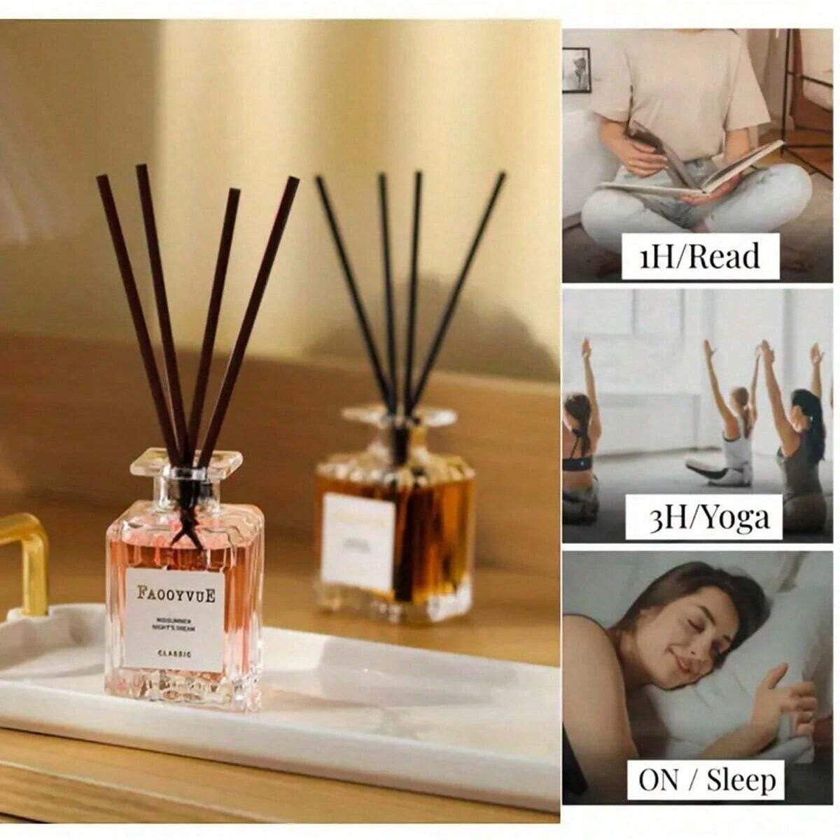 50ml Flameless Reed Diffuser A – обзор и цена Perfume Fragrance Stick