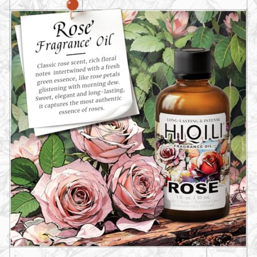 HIQILI Rose Fragrance Oil for  – обзор и цена Perfume Fragrance Essential Oil