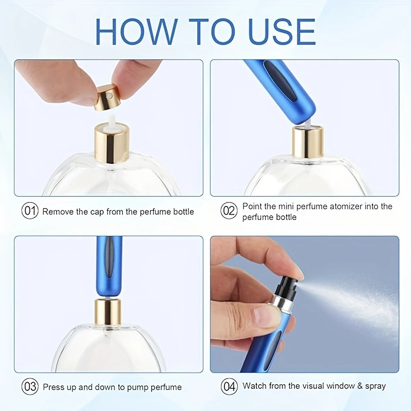 6 Portable Spray Bottles Trave – обзор и цена Perfume Zara