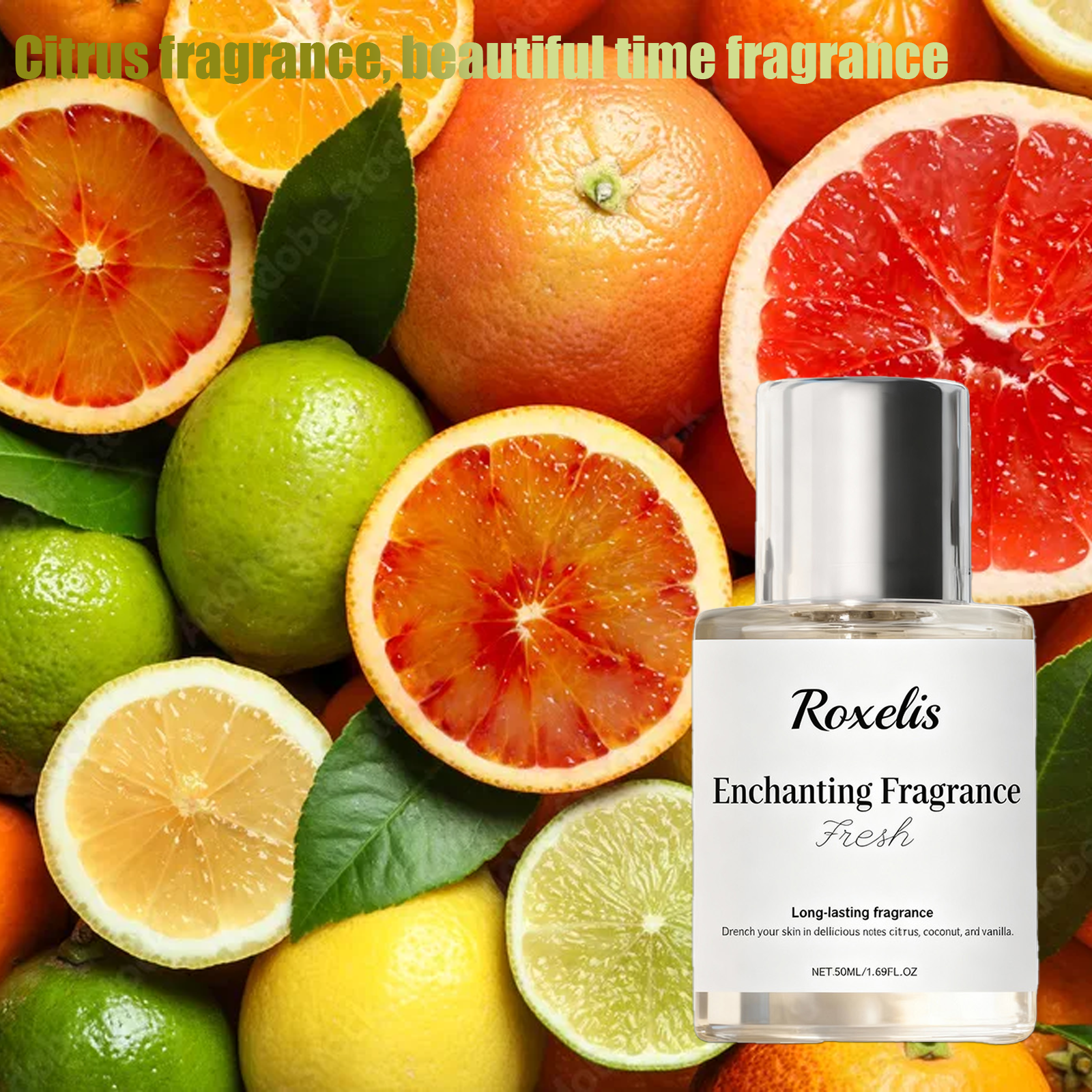 Roxelis Citrus Floral Happy Ti – обзор и цена Perfume Fragrance Time
