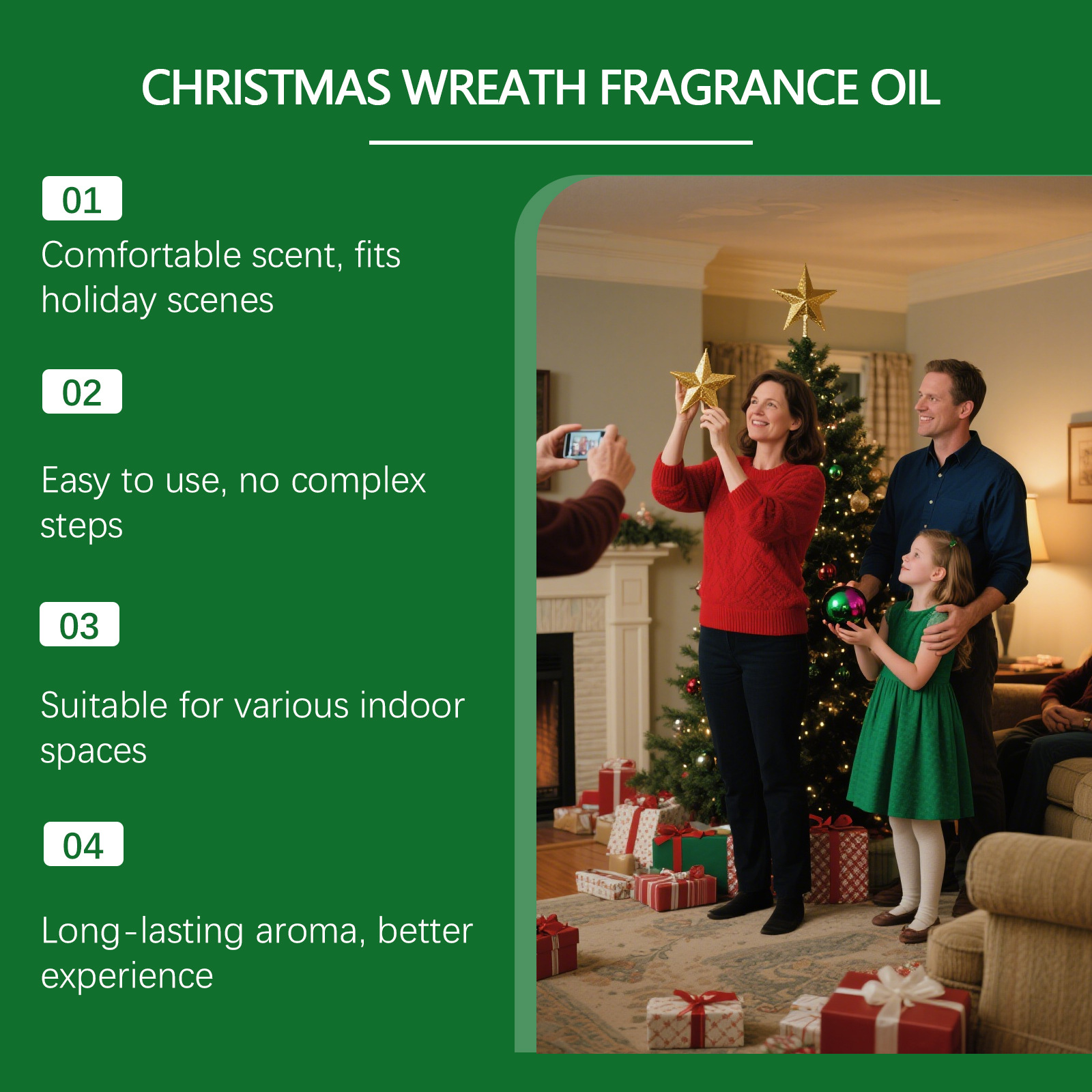 Eelhoe Christmas Warm Aromathe – обзор и цена Perfume Fragrance Essential Oil