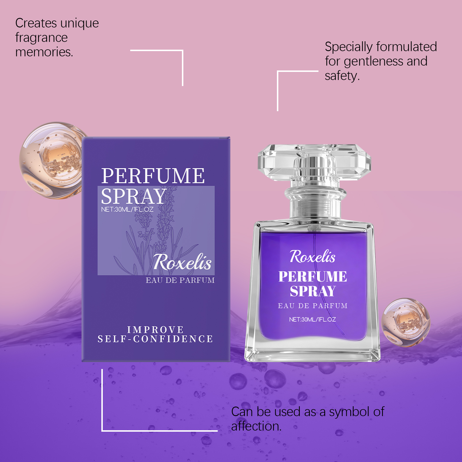 Charming Lavender perfume Flow – обзор и цена Perfume Fragrance Time